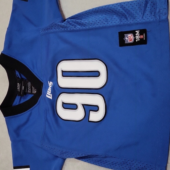 NFL Team Apparel Detroit Lions Kids Jersey - Picture 2 of 11